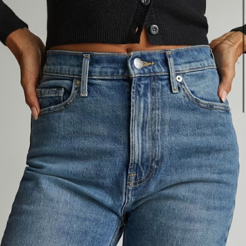NEW Everlane Blue The Original Cheeky Jean - 29 - Picture 7 of 7